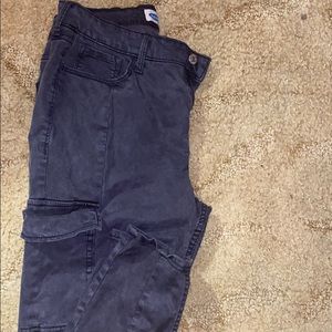 Sateen Cargo Pants